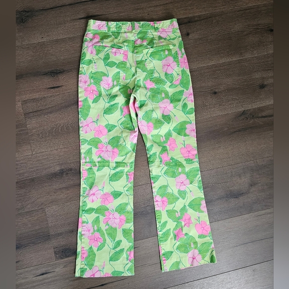 Lilly Pulitzer RARE Lilly Capri in Mandevilla floral - Picture 7 of 7